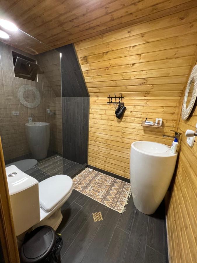 Eco Cottage Kazbegi Bagian luar foto