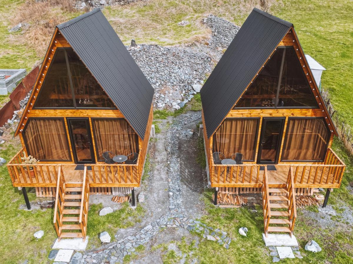 Eco Cottage Kazbegi Bagian luar foto