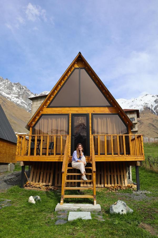 Eco Cottage Kazbegi Bagian luar foto